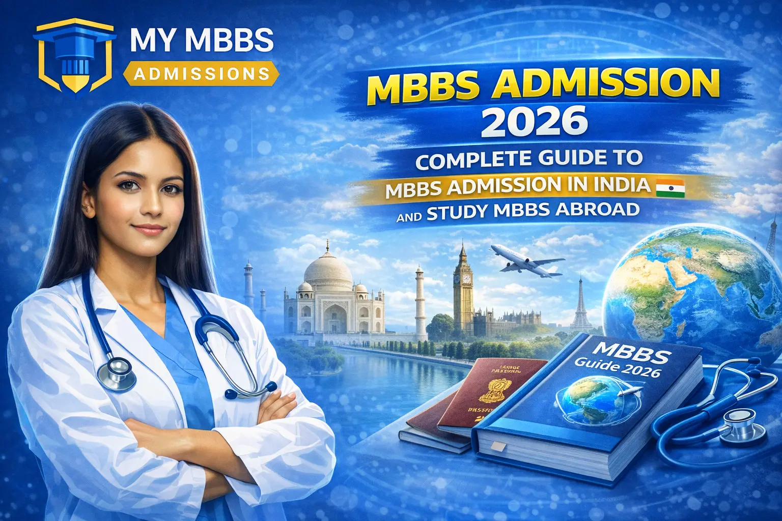 MBBS Admission 2026 – Complete Guide to MBBS Admission in India and Study MBBS Abroad