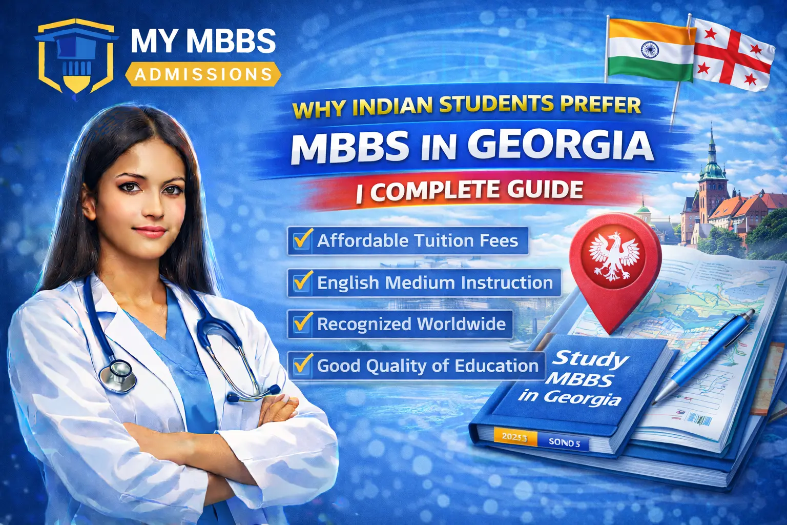 Why Indian Students Prefer MBBS in Georgia | Complete Guide