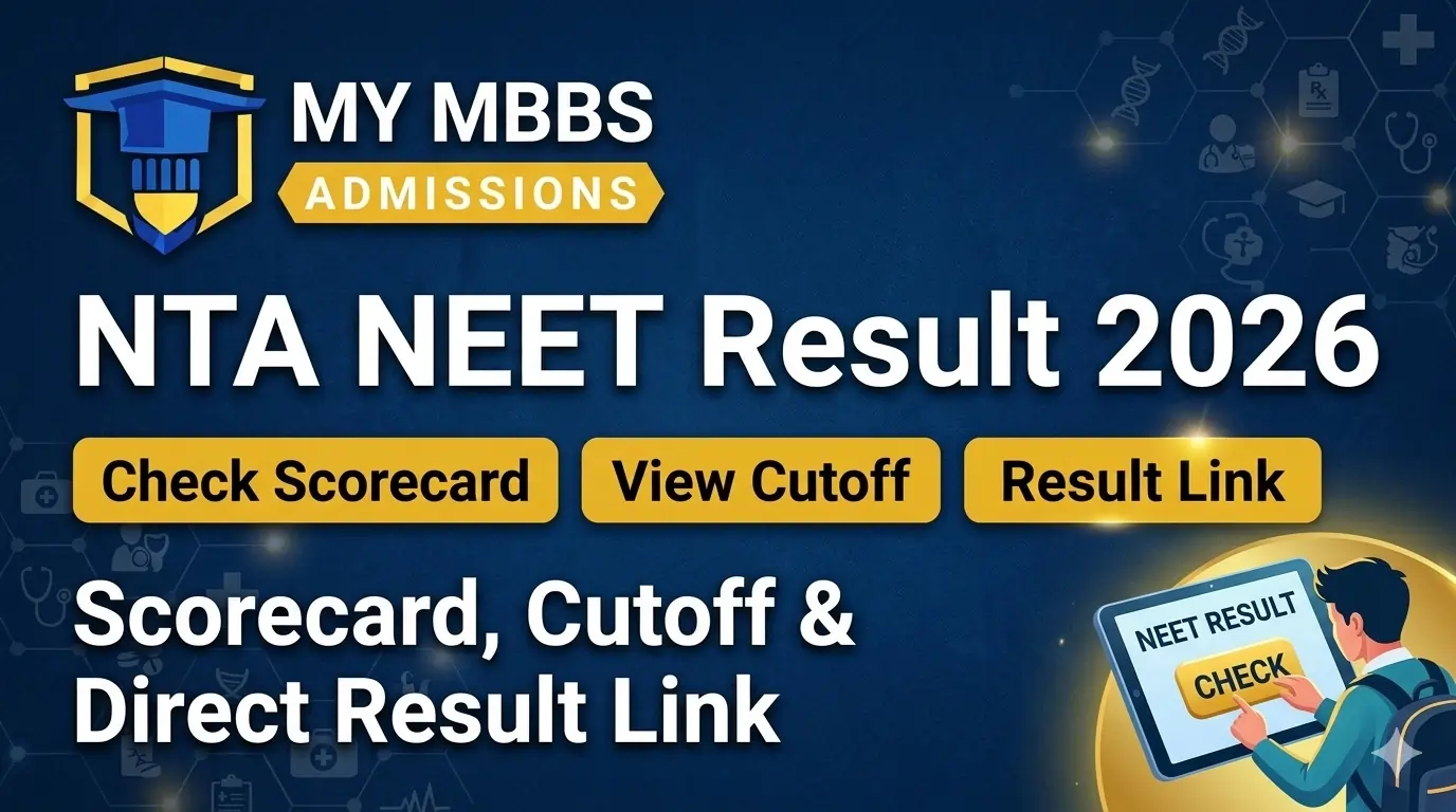 NTA NEET Result 2026: Check Scorecard, Cutoff & NEET Result Link