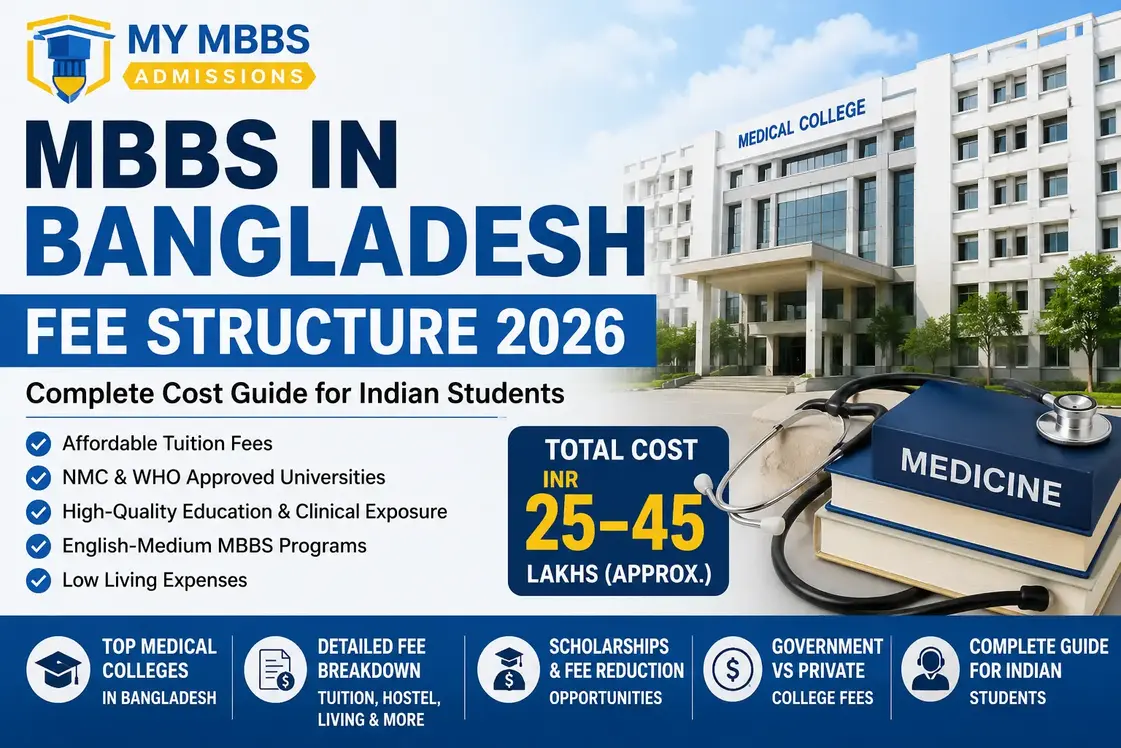MBBS in Bangladesh Fee Structure 2026: Complete Cost Guide for Indian Students