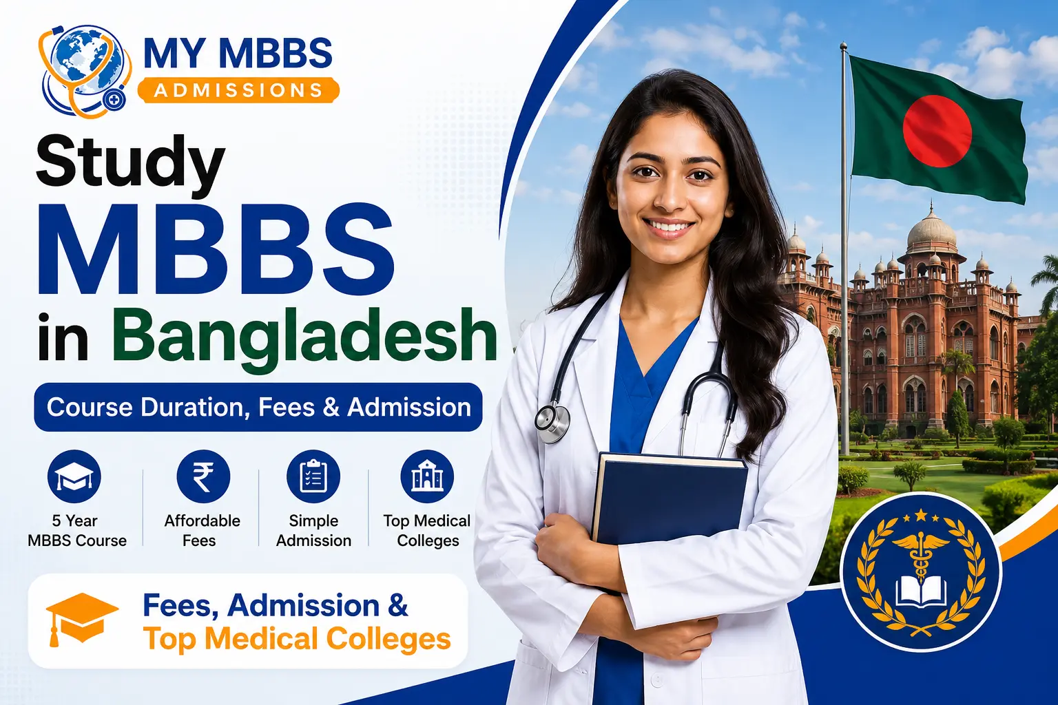 Study MBBS in Bangladesh | Course Duration, Fees & Admission