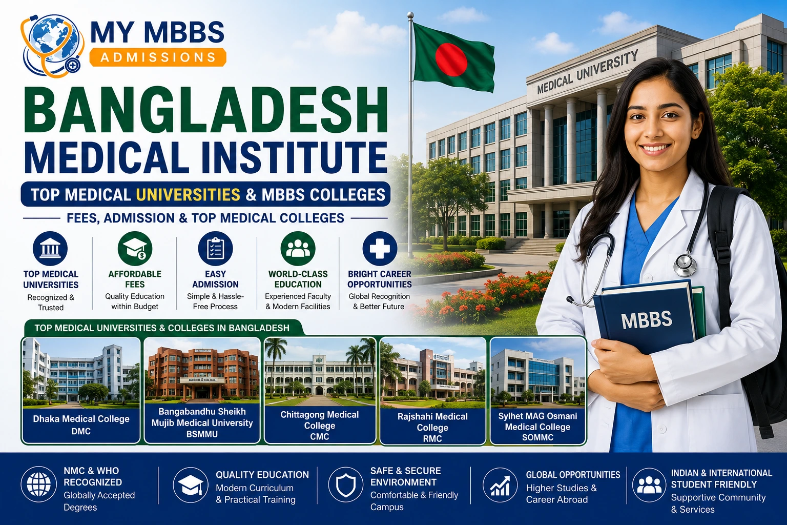 Bangladesh Medical Institute | Top Medical Universities & MBBS Colleges