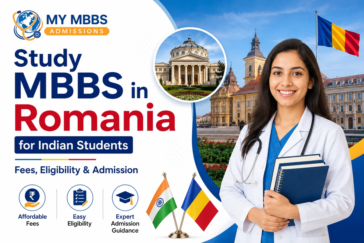 Study MBBS in Romania for Indian Students | Fees, Eligibility & Admission