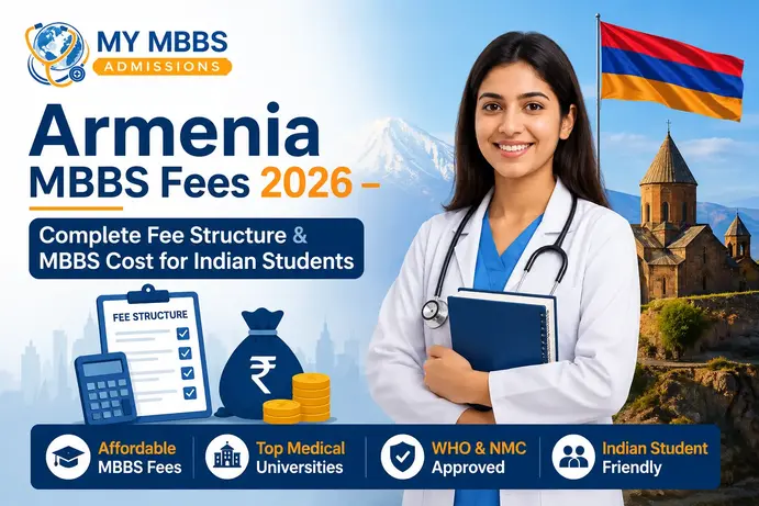 Armenia MBBS Fees 2026 – Complete Fee Structure & MBBS Cost for Indian Students