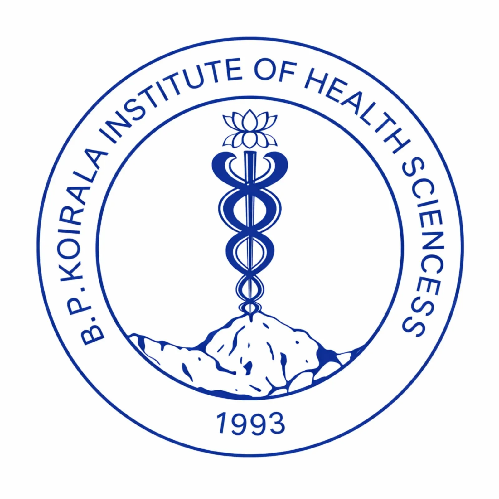 B. P. Koirala Institute of Health Sciences (BPKIHS) Logo